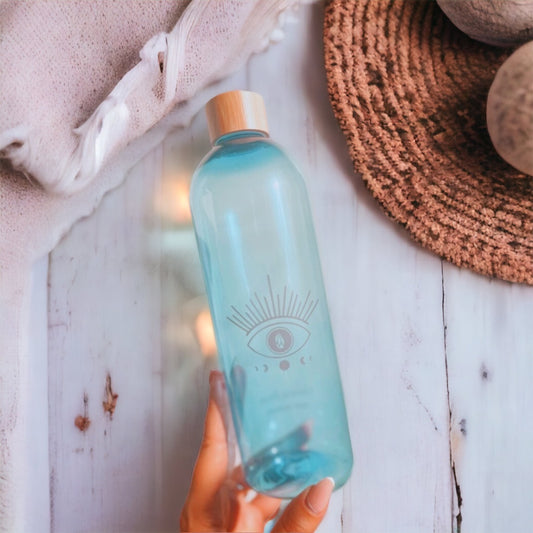Ocean Daze Bottles- Recycled Sea Plastic Evil Eye Water Bottles*** -70% Off***