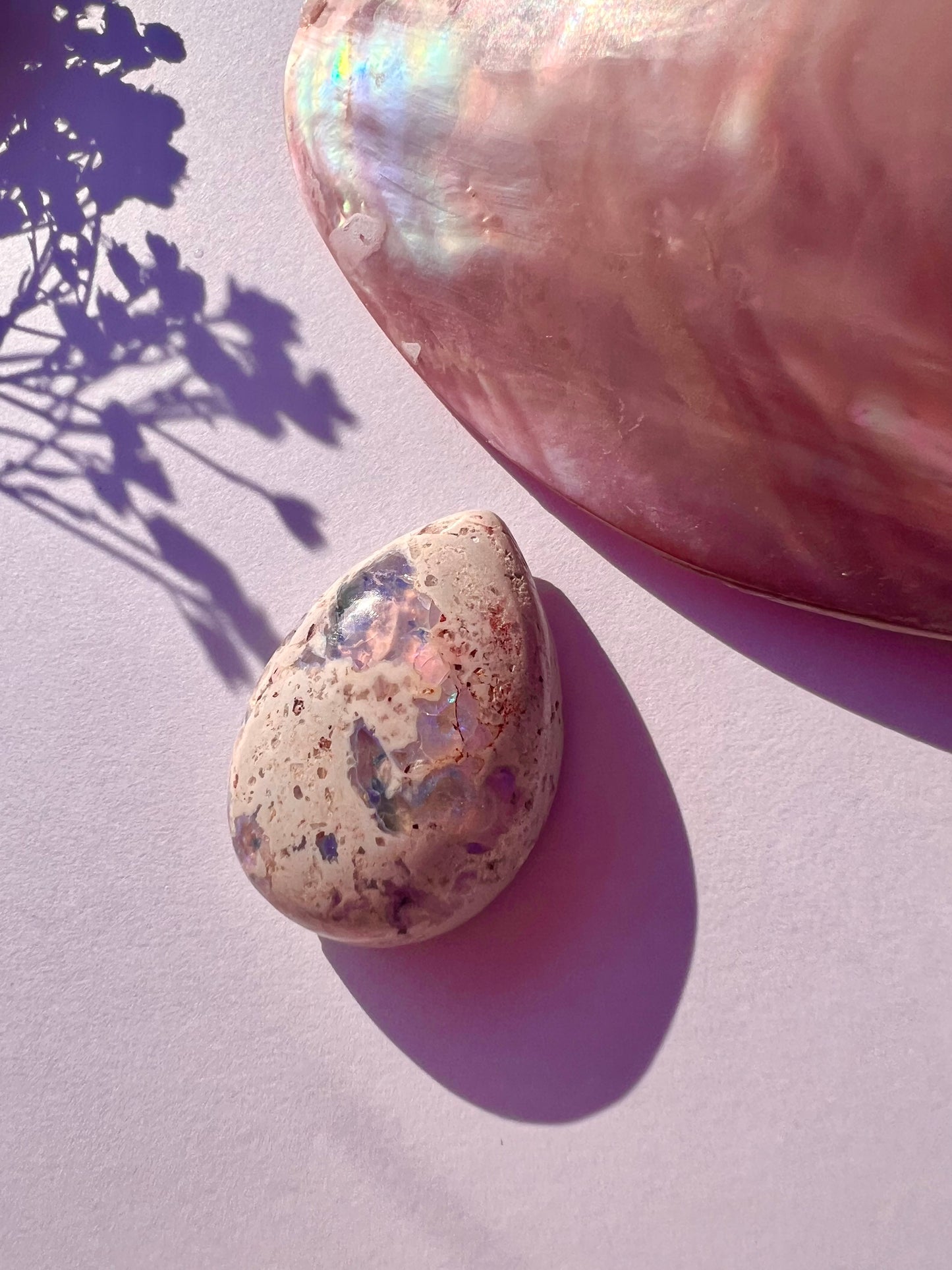 Large Rare Pastel Mexican Opal