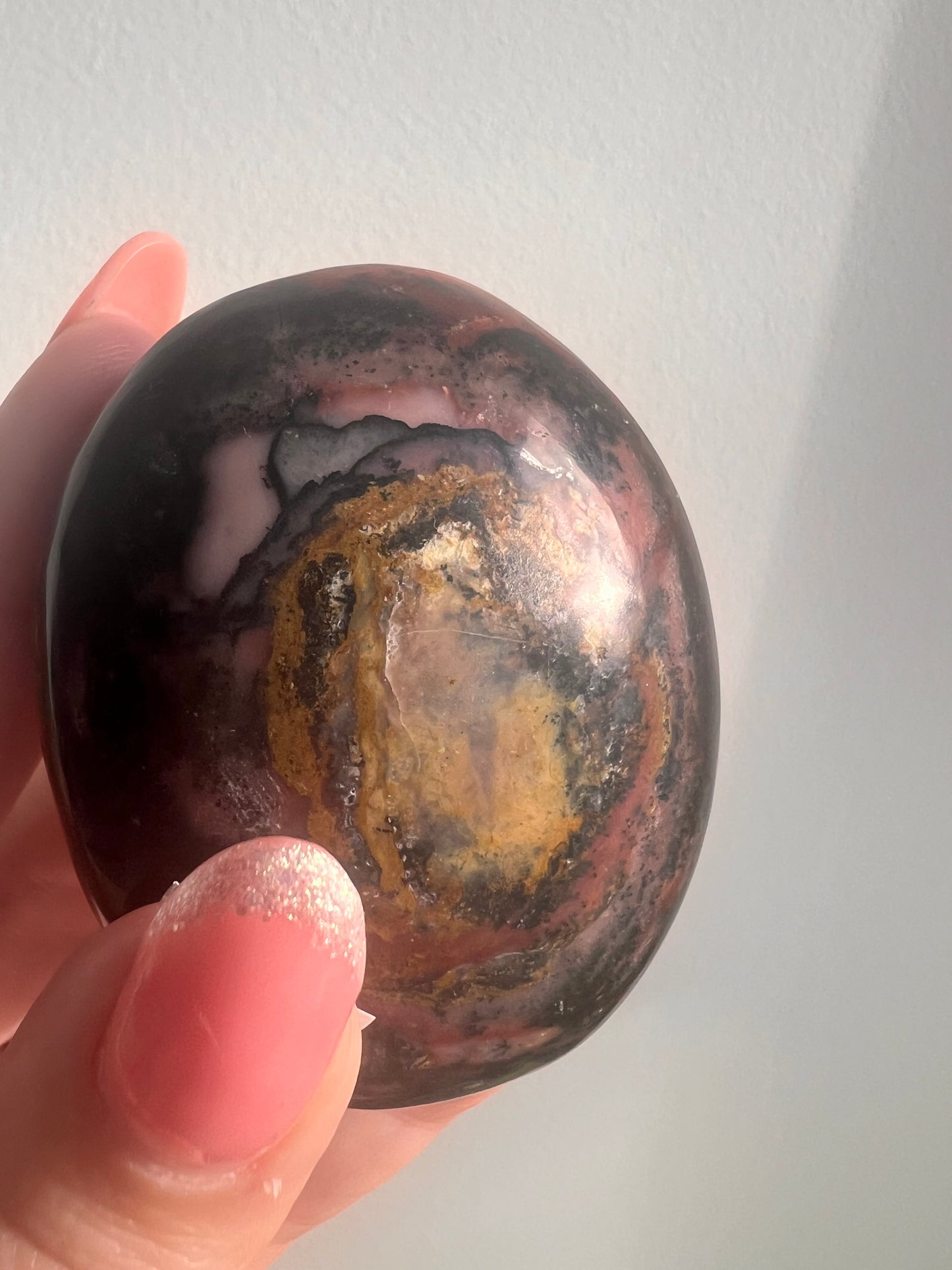 Large Peruvian Strawberry Pink Opal Palm **NOW HALF PRICE**