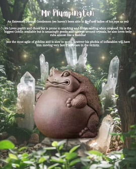 *Pre Order* Mr Plumpington Goblin Tea Pet