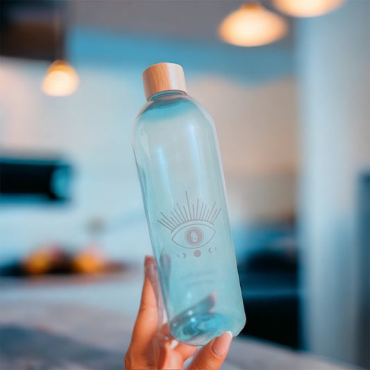 Ocean Daze Bottles- Recycled Sea Plastic Evil Eye Water Bottles