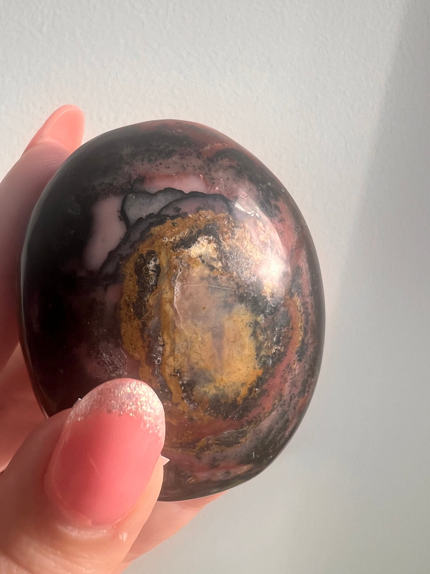 Large Peruvian Strawberry Pink Opal Palm