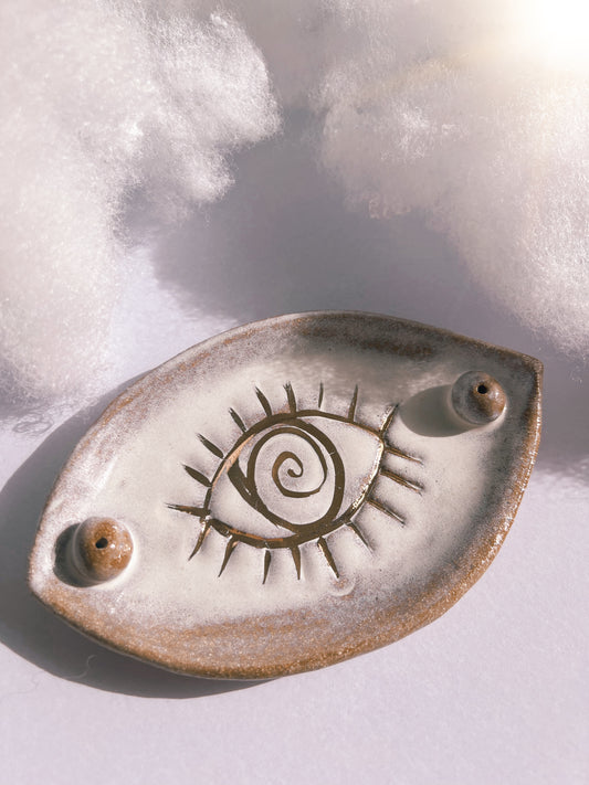 Dazed and Glazed Incense Holder Dishes